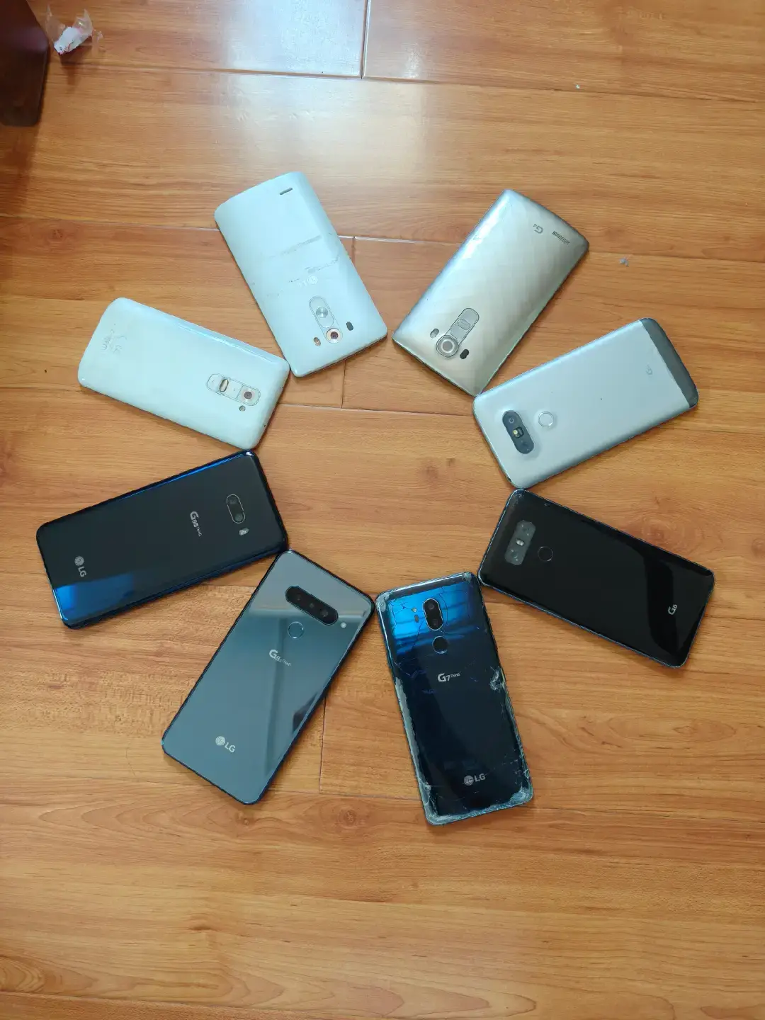 Only the Optimus G is missing else I completed the collection 😍 LG G series  #techtok #lg #apple #samsung ##innovation 