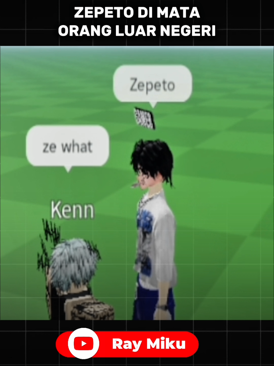 Zepeto Di Mata Orang Luar Negeri | Roblox #roblox #robloxindonesia #rblx #robloxshorts #zepeto 