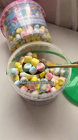 Crispy marshmallow 😋 #marshmallow #crispymarshmallows #sweets 