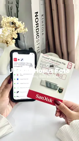 Pake yg pasti2 aja yaa besti #flashdrive#sandisk#usbflashdrive#tipsiphone#sandiskixpand 