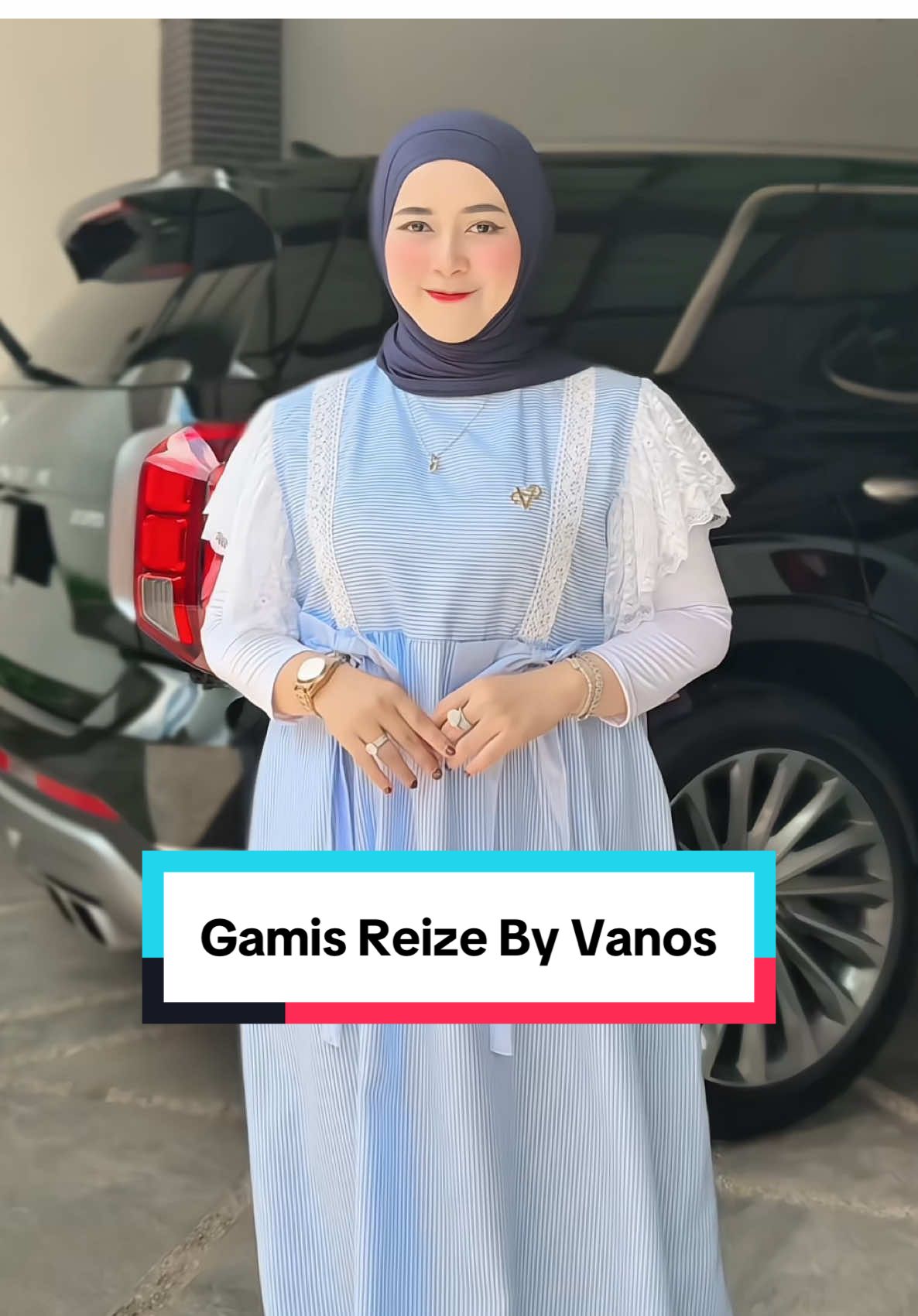 Gamis Reize terbaru By Vanos 🥰 2in1 cantik dan gemas😍 Buruan langsung cek keranjang kuning sekarang🤩🤩 👇🏻#promoguncang1111 #fyp #1111 #fypシ゚ #gamiskekinian #outfit #dresslebaran 