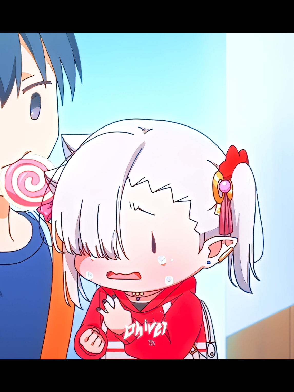 ishikawa chibi 🥰 #ishikawa  #chantosuenaikyuuketsukichan #oniven #hanasq 