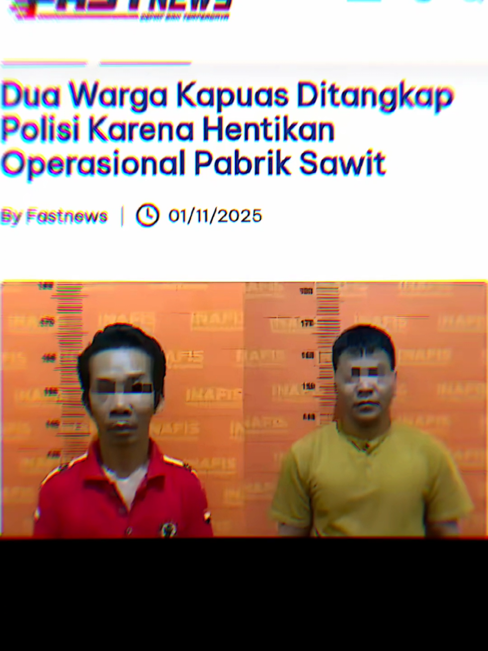 Masyarakat menuntuk hak atas tanahnya (plasma) dari pihak perusahaan namun tidak diindahkan oleh pihak perusahan hingga masyarakat dikriminalisasi dengan dalil bahwasanya masyarakat melakukan tindak pidana setiap orang secara tidak sah yang menduduki, dan/atau menguasai lahan perkebunan atau tindak pidana pengancaman di depan Pabrik Gemilang Oil Mill (Areal Perkebunan Kelapa Sawit) PT. Kapuas Maju Jaya, Desa Jangkang, Kec. Pasak Talawang, Kab. Kapuas, Kalteng. Dalam beberapa hari lalu, Menteri ATR/BPN Nusron Wahit saat usai melakukan koordinasi dengan Gubernur Kaltim, Jumat (24/10/2025) secara tegas menyampaikan bahwa perusahaan yang memiliki Hak Guna Usaha (HGU) agar memenuhi kewajiban menyediakan lahan plasma minimal 20 persen bagi masyarakat. Jika tidak, pemerintah siap memberikan sanksi tegas hingga pencabutan HGU.  Apakah perusahaan PT. Kapuas Maju secara sengaja membiarkan konflik ini terjadi ? Sungguh sangat miris. Perusahaan lupa akan tanggungjawabnya,  Masyarakat ditindas.#suararakyat 