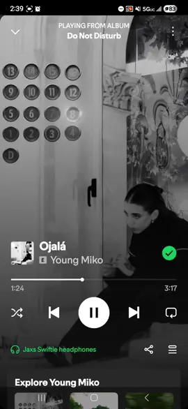 yes a million times #ojala  #youngmiko #babymiko #donotdisturb #wlw #music 