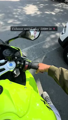 Exhaust sound of ZX moto 500rr in nepal #zx500rr #fyp #viral #bike #sportbike 