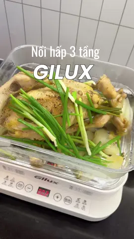 Thêm một mã nồi hấp 3 tầng quá xịn vào bộ sưu tập đồ bếp của tuiiiii  #noihap3tang #noihapgilux #noihap #thuyydaily #reviewdogiadung 