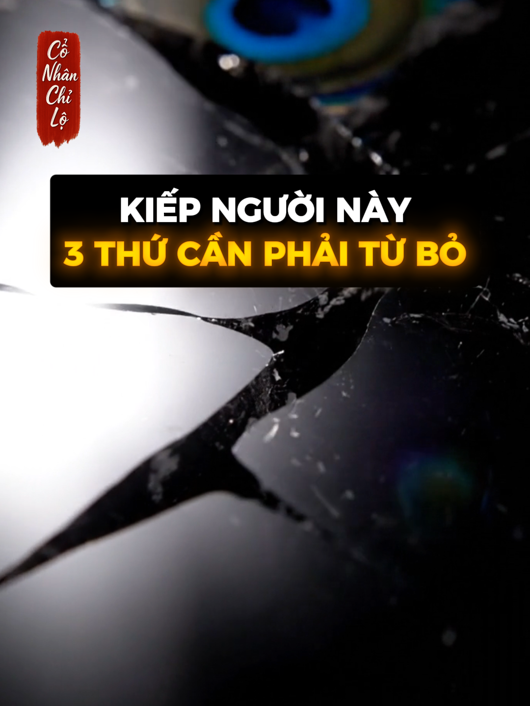 Từ bỏ ba thứ này, bạn sẽ thấy cuộc đời bỗng nhiên rộng mở. #conhanchilo #baihoccuocsong #TrietLySong #trietlycuocsong