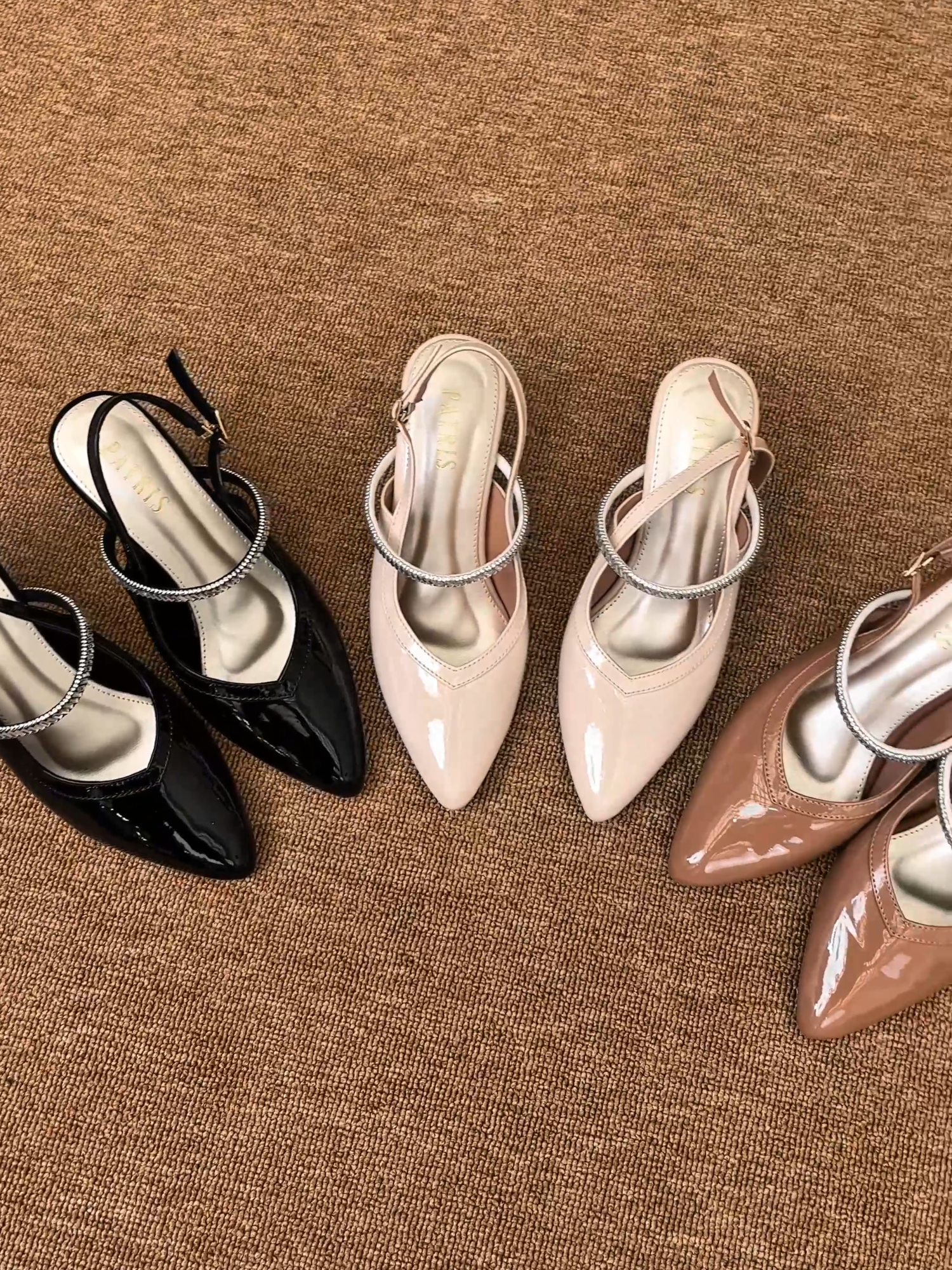 All the shades you’ll fall for — Caira Heels in Beige, Black, and Biscuit 🤍 Classy, comfy, and ready for every occasion 👠#Patris #PTRS #PatrisOfficial #PatrisOfficialShop #MelangkahBersamaPatris #BloomFromTheBasic #Timeless #PatrisComfort #Bag #BagObsession #MinimalChic #TasWanita #SepatuWanita #SandalWanita #SandalPatris #SendalWanita #SepatuPatris #SepatuKantorWanita #HeelsWanita #WibGajianSale #Payday #PaydaySale #FYPシ゚Viral