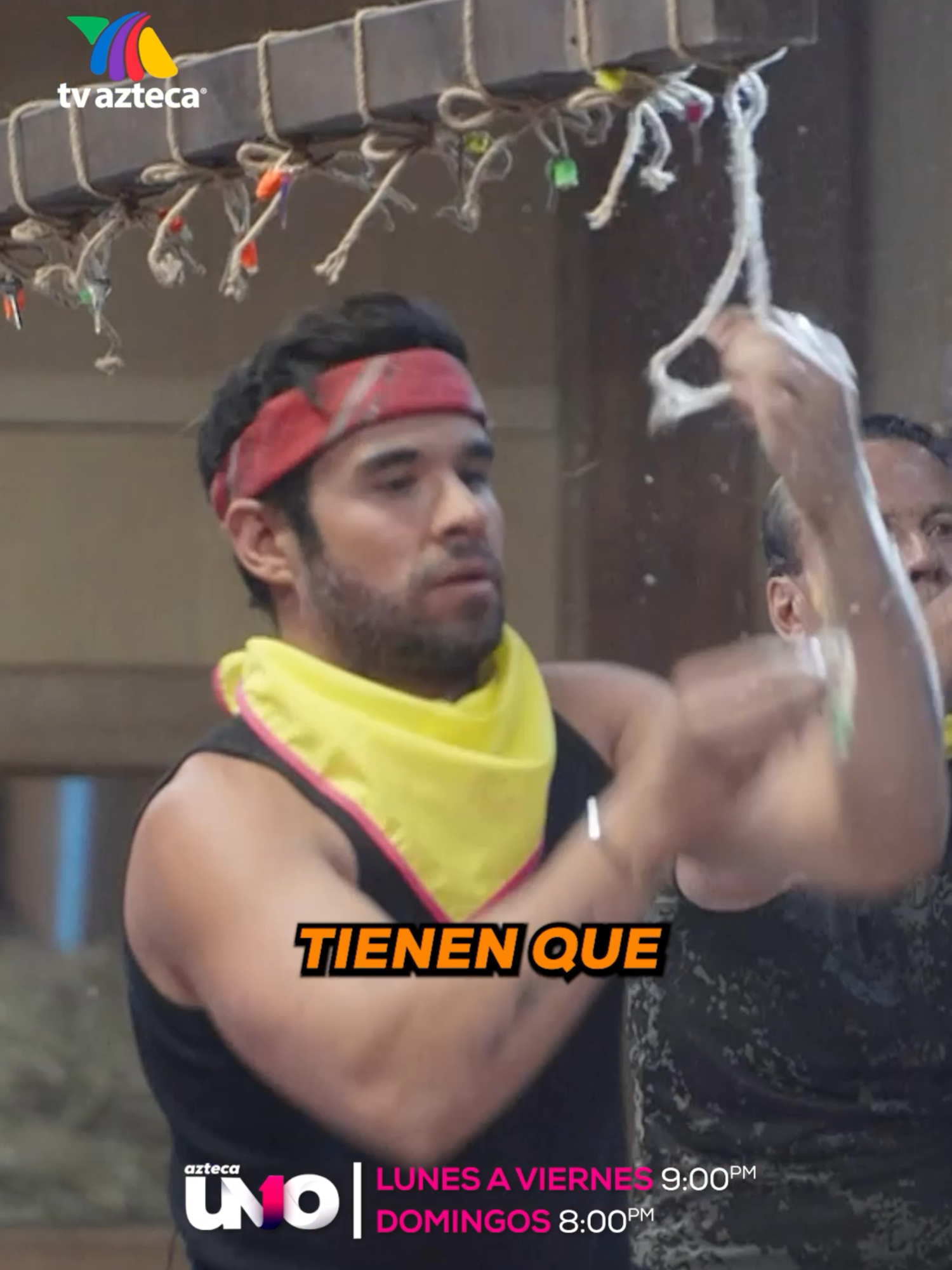 #EleazarGómez ganó la salvación y, por si te lo perdiste… así pasó todo. 🤩👇🔥 Lunes a viernes 9:00 p.m. por #AztecaUNO Domingo La Gala 8:00 p.m. por Azteca UNO. 🌾 #LaGranjaVIP transmisión 24/7 en #DisneyPlus experiencia completa.