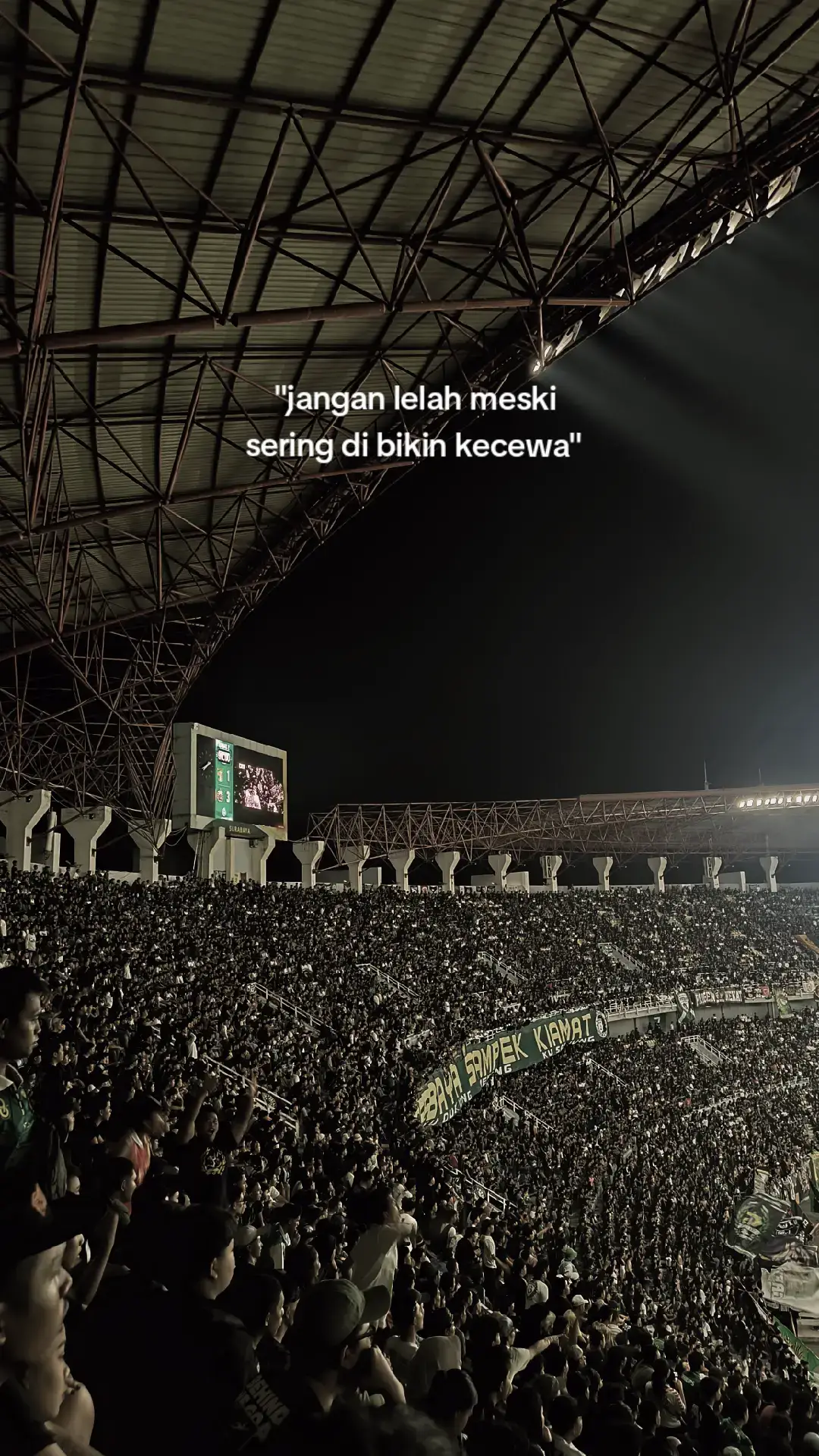 win or lose, or draw i'm green force till i die🕊💚🐊#persebaya #bonek 