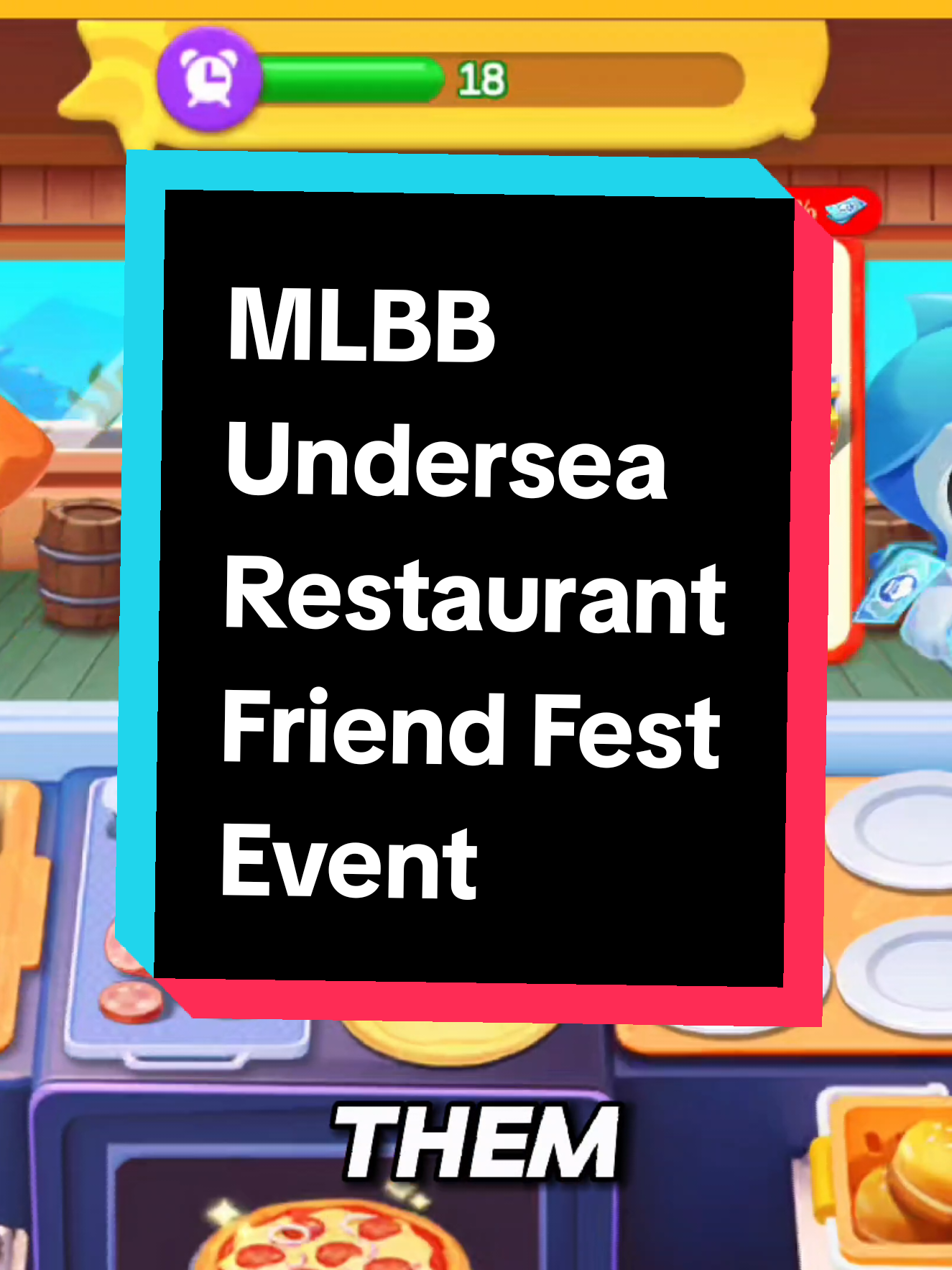 The Undersea Restaurant is launching soon on the MLBB original server. Step into a fun, fast-paced world where you serve nonstop hungry customers and unlock special rewards through Friend Fest. Plus, a limited SpongeBob reward is set to drop this December—stay tuned for the splash! #MLBB #MLBBxSpongeBob #MLBBFriendFest #MLBBFV 