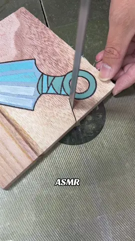 Watch this wood transform into art ✨  #satisfying #asmr #london #uk #woodcutting 