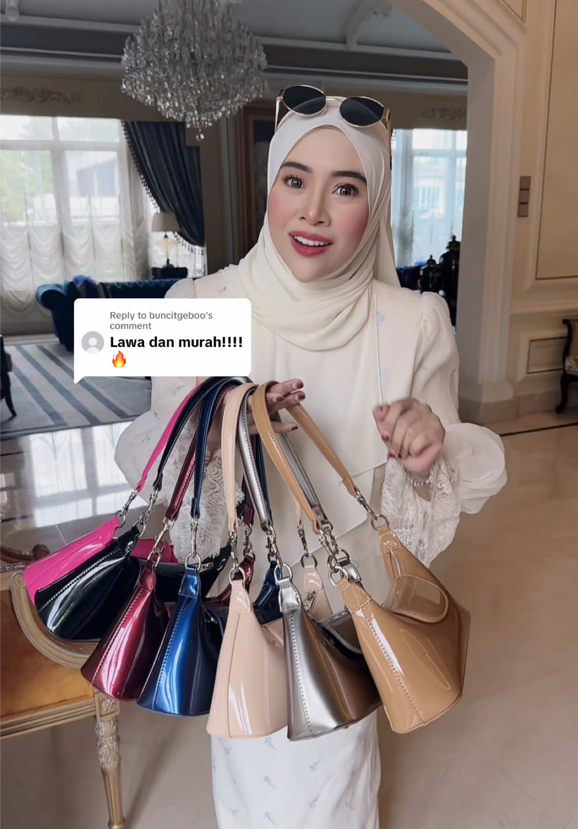 Replying to @buncitgeboo Cantik sangat Samma Glossy Medium DS Aliff Syukri ni🔥 #modelistabagpapalaris #bagpapalaris #aliffsyukri 