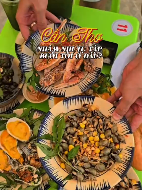 Cần Thơ thèm ốc thì ghé đâu? 🤔🐚 #anuongcantho #ăncùngtiktok #reviewcầnthơ