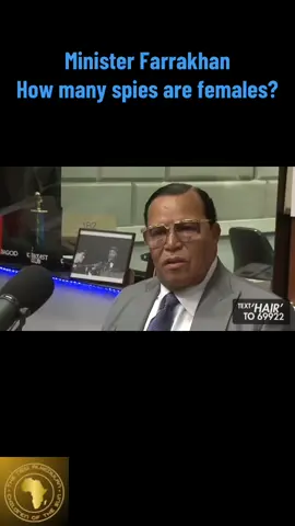 How many spies are females? #farrakhan #beyonce #spies #nature #blackcommunity 
