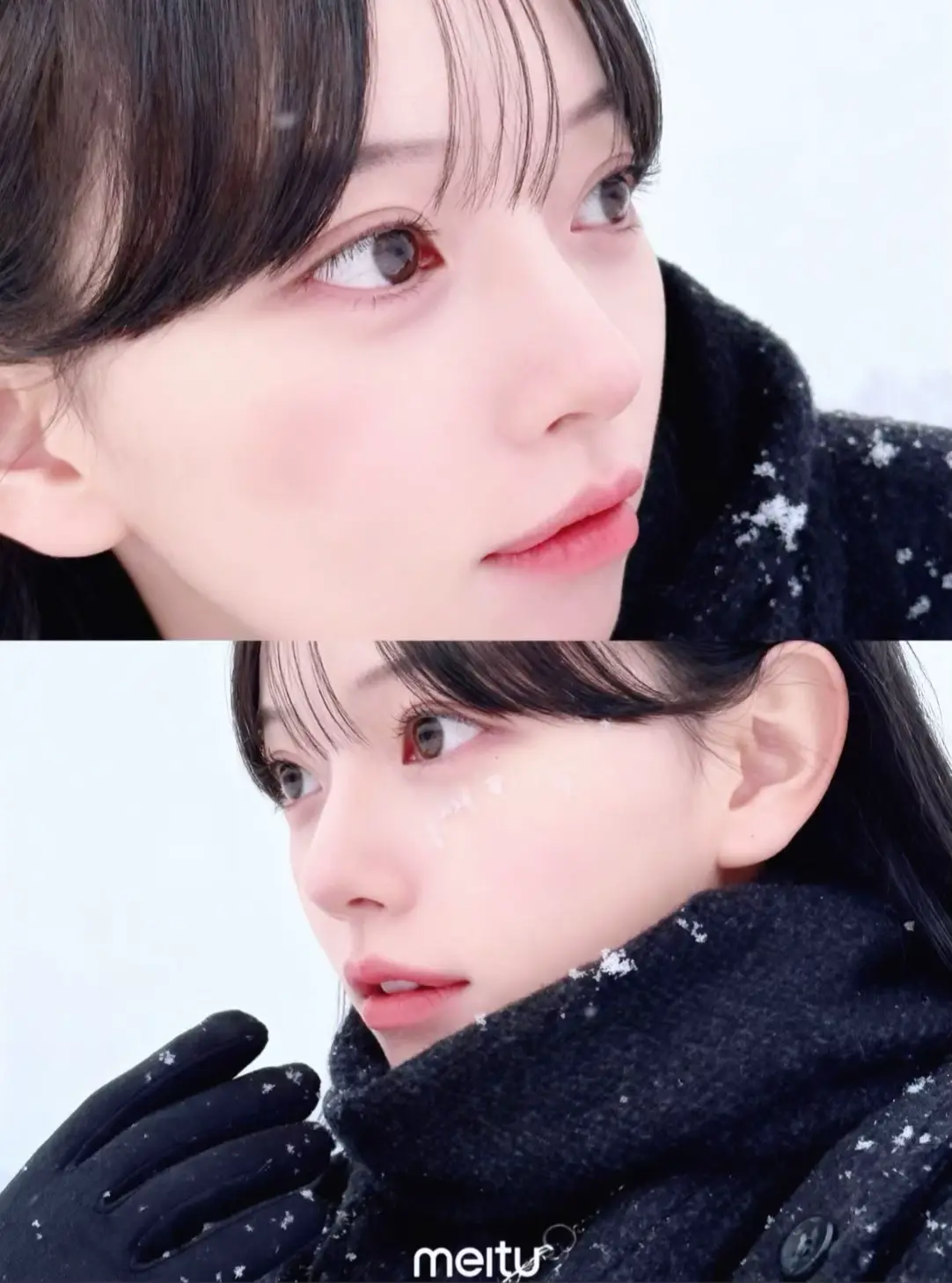 #fyp #雪 #ai  #同性カップル #冬 