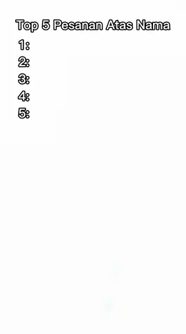 Top 5 Pesanan Atas Nama 😭🗿#fyp #top5 #lucu_ngakak #fypage #masukberanda 