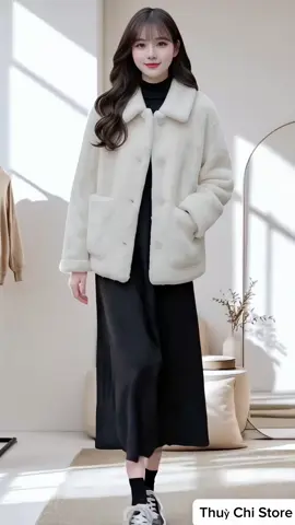 Mua áo tặng kèm váy cực xinh - set đồ hai trong một siêu ấm cho mùa đông. #setdonu #thoitrangnu #xuhuong #viral #thinhhanh   