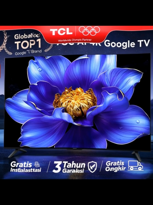 tv LED 50 inci SMART TV ANDROID TELEVISI 