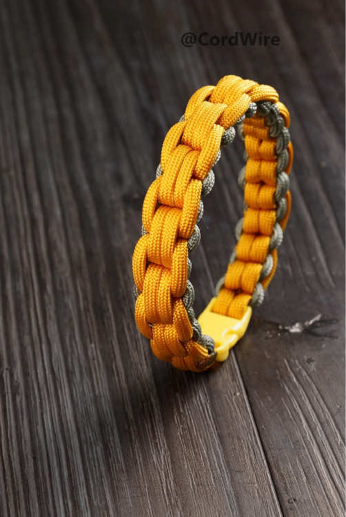 Chain Paracord Bracelet #paracord #bracelet #paracordcrafts 