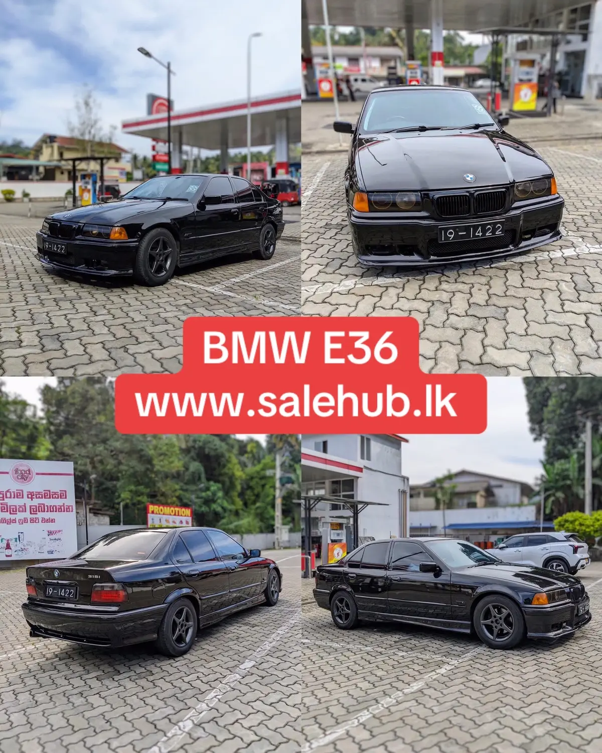 BMW E36 Price - LKR 3,950,000/- Extensively Restored. YOM - 1991 YOR - 1994 Good Running Condition. New Paint and Interior. Original Documents. OZ Racing Wheels. Call for more information. 0 7 4 0 0 7 4 9 6 5 Slightly Negotiable. 🛍ඔයාගෙ වාහනෙත් මේ වගෙ ඇඩ් එකක් දාලා ඉක්මනින් විකිනීමට අවශ්‍යයි නම් 0750394859 අංකයට whatsapp මැසෙජ් එකක් දාලා තියන්න