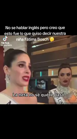 Traducción a la Mexicana  😀 #missuniverse #fatimabosch #tailandia #missuniverse2025 #fyp 