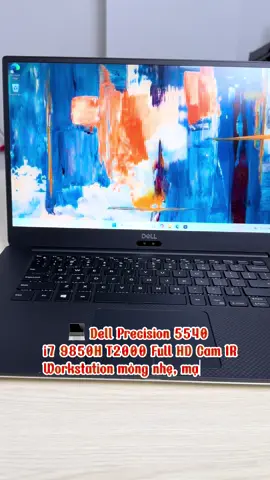 💻 Dell Precision 5540 – Workstation gọn nhẹ, hiệu năng mạnh mẽ ⚙️  • CPU: Intel Core i7-9850H – 6 nhân 12 luồng,   • RAM: 16GB DDR4  • SSD: 512GB NVMe  • VGA: NVIDIA Quadro T2000 – 4GB GDDR6, tối ưu cho thiết kế, render, kỹ thuật  • Màn hình: 15.6” Full HD sắc nét 💸 Giá: 11.900.000đ 📍 Máy sẵn tại HCM – Bao test 7 ngày #precision5540 #LaptopAllTech 