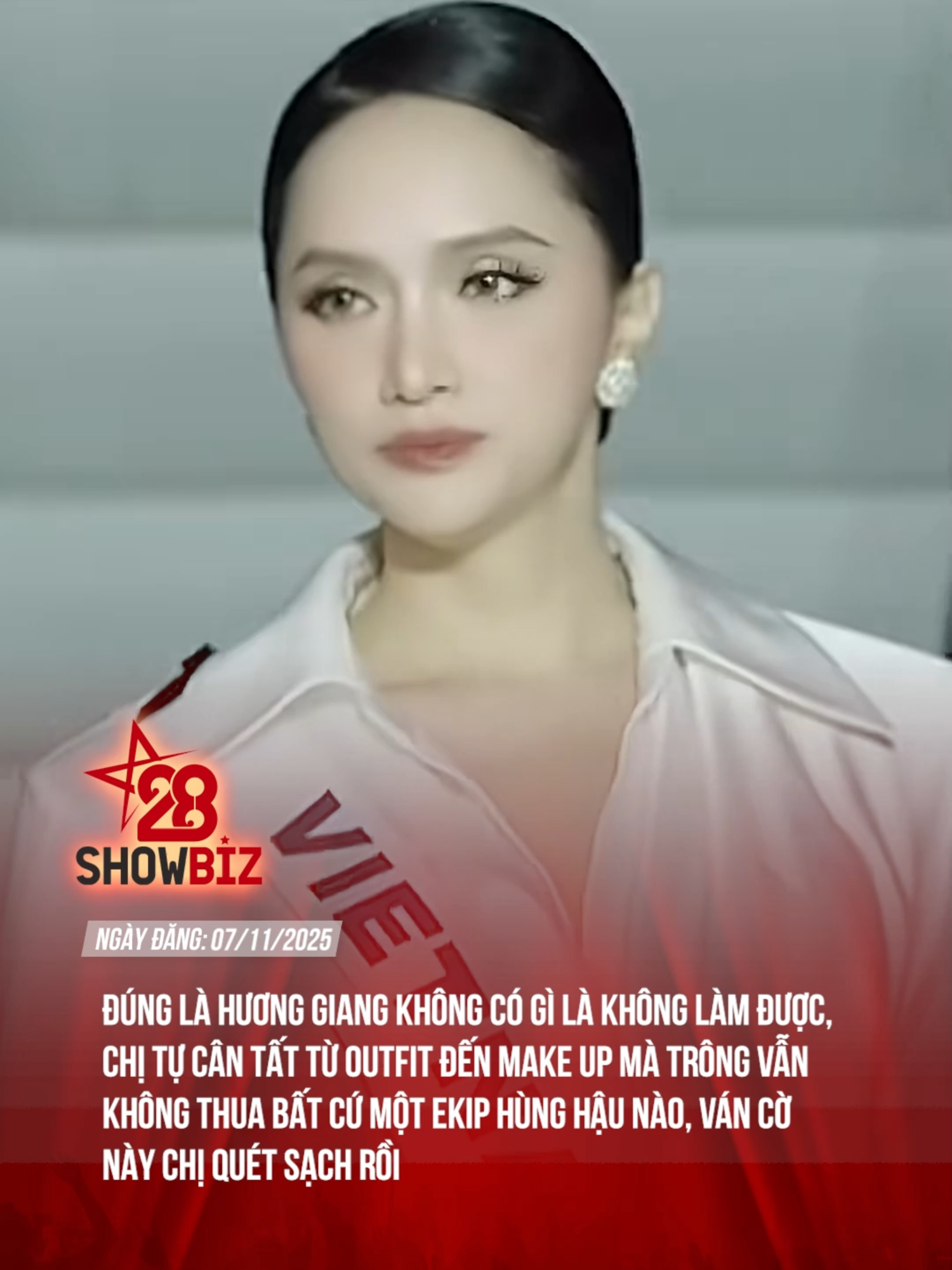 QUỐC MẪU HỒI CUNG, VÁN CỜ NÀY DỌN SẴN CHO CHỊ RỒI #theanh28 #tiktok #tiktoknews #28showbiz #missuniverse #huonggiang