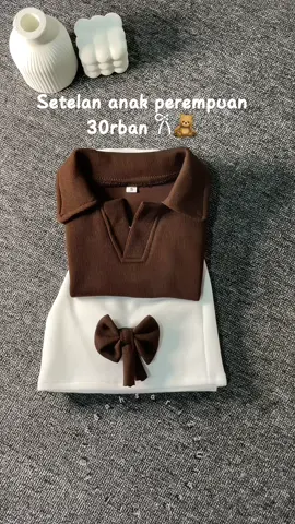 Warna mahogany cakep bngt😍🫶🏻#onesetanak #onesetanakperempuan #onesetmurah #setelananak #fashionstyle 