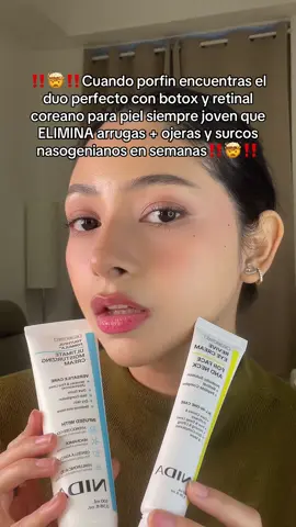 ME LO VAN A AGRADECER NETAAAAA PRUEBENLOS #youthfulskin #kbeauty #antiaging #darkcircles #arrugas 