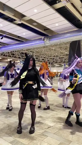 🖤 @wtf @Michi🍓 @Nicokitty #umamusumeprettyderby #ウマ娘 #umamusume #cosplay #comiccon 