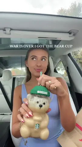 ok but why does everyone need this cup right now 😭☕ #Bearista #Starbucks #Viral