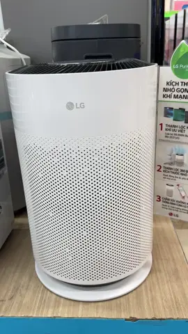 Máy lọc không khí LG Puricare 360 Hit AS60GHWGO lọc bụi mịn, khử mùi hiệu quả, cảm biên thông minh#lg #maylockhongkhi #locbuimin #LearnOnTikTok 