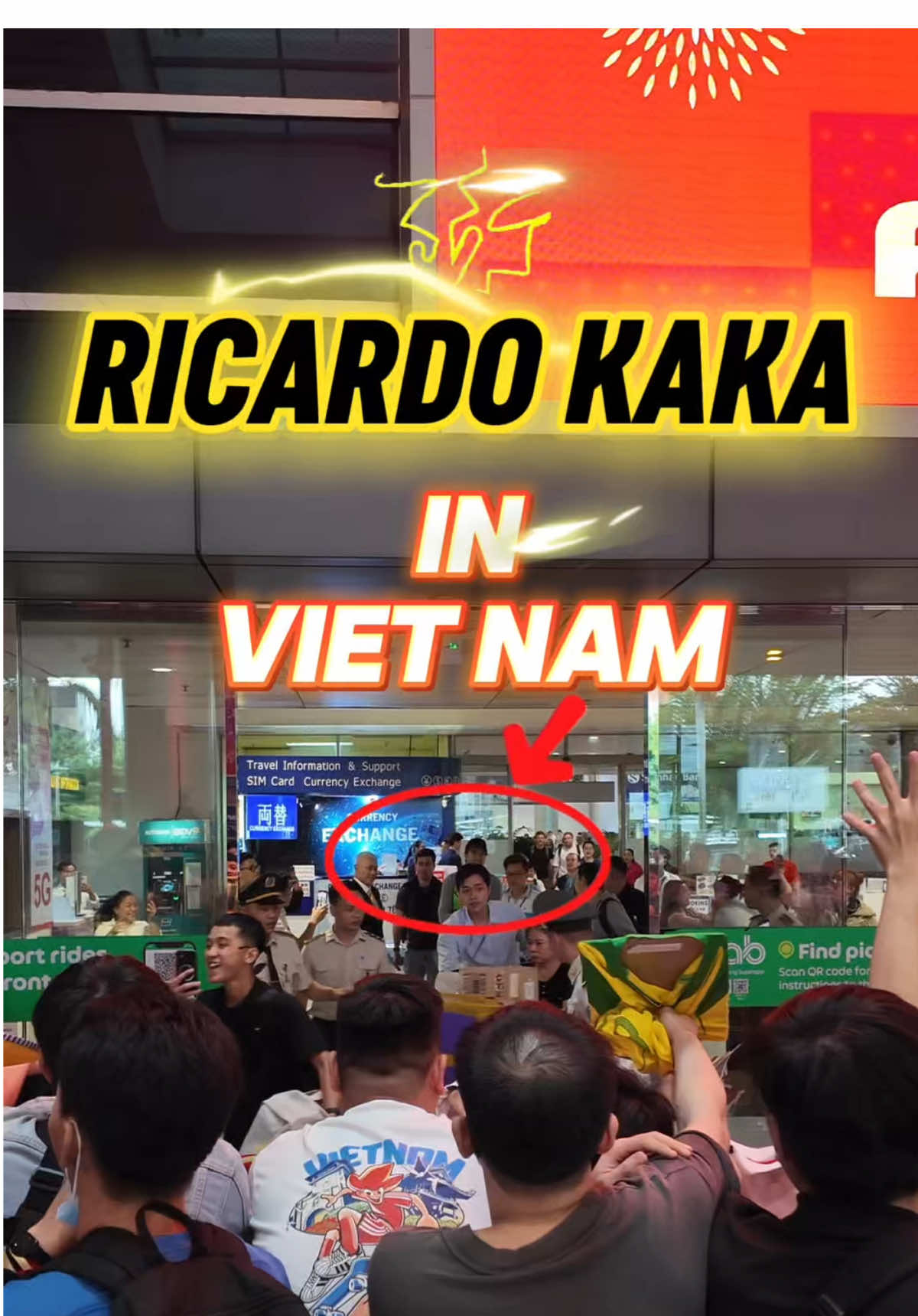 Ricardo Kaka thiên thần đã tới Việt Nam !!! #acmilan #kaka #football 