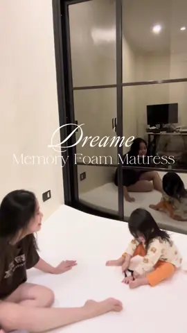 Jump-approved by kids, back-approved by adults 😂 #dreamefoammattress #mattress #memoryfoam #bedroom #fyp 