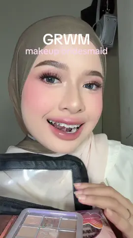 makeup bridesmaid uhuy #grwm #makeuptutorial #makeupbridesmaid 