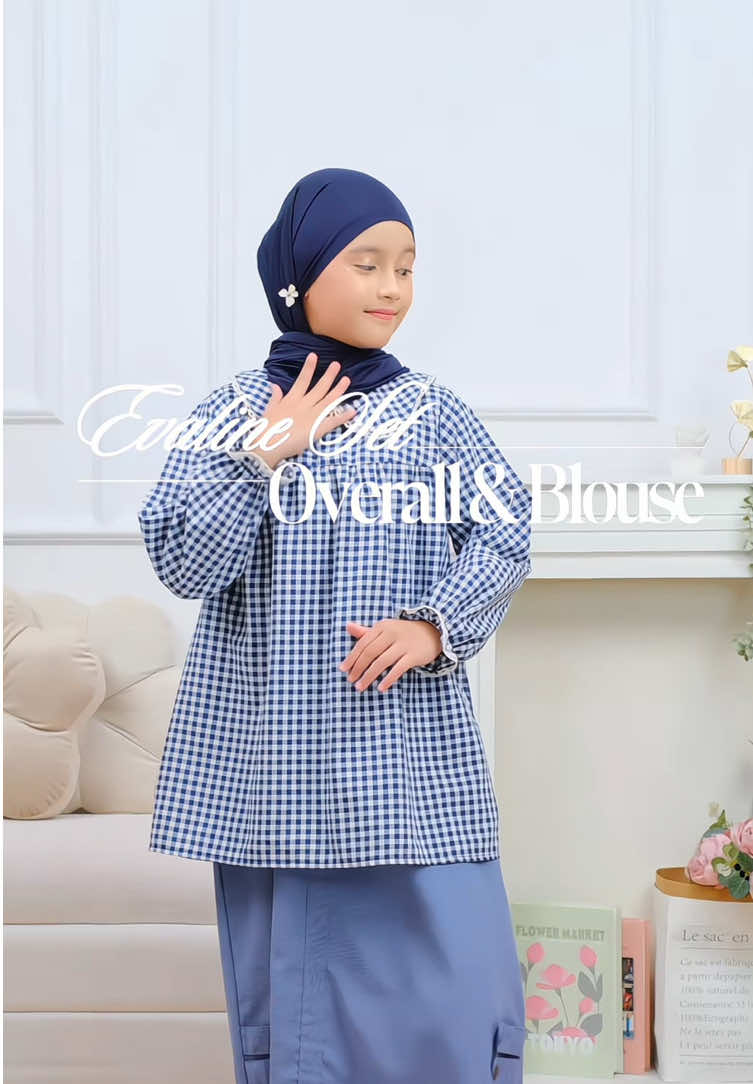 Buat bunda yg belum kebagian stok lebaran, yuk sat set amanin stoknya🔥🔥 Dress overallnya dipadukan blouse motif dengan bahan katun premium 🥰 ✅ adem ✅ nyaman ✅ lembut ✅ gak nerawang mumpung READY STOK ya bunda✨ #Babyjab #FashionAnak #bajulebarananak #gamislebarananak #dressanakperempuan 