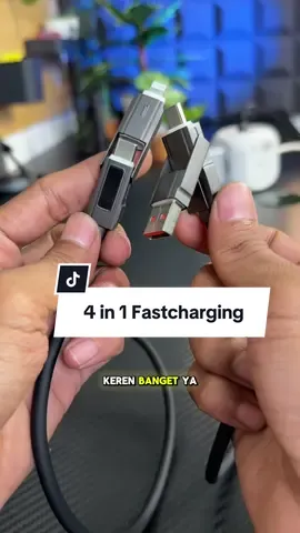Kabel Charger 4 in 1 Fastcharging Suport Iphone Dan Android #kabelcharger4in1 #kabeldatafastcharging #kabelchargeriphone 