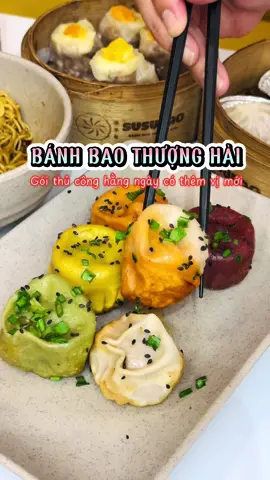 Ai chỉ tui ăn cái BÁNH BAO THƯỢNG HẢI này đúng cách đi #banhbaothuonghai #susubao #kyn99er #mitronthuonghai #dimsum 