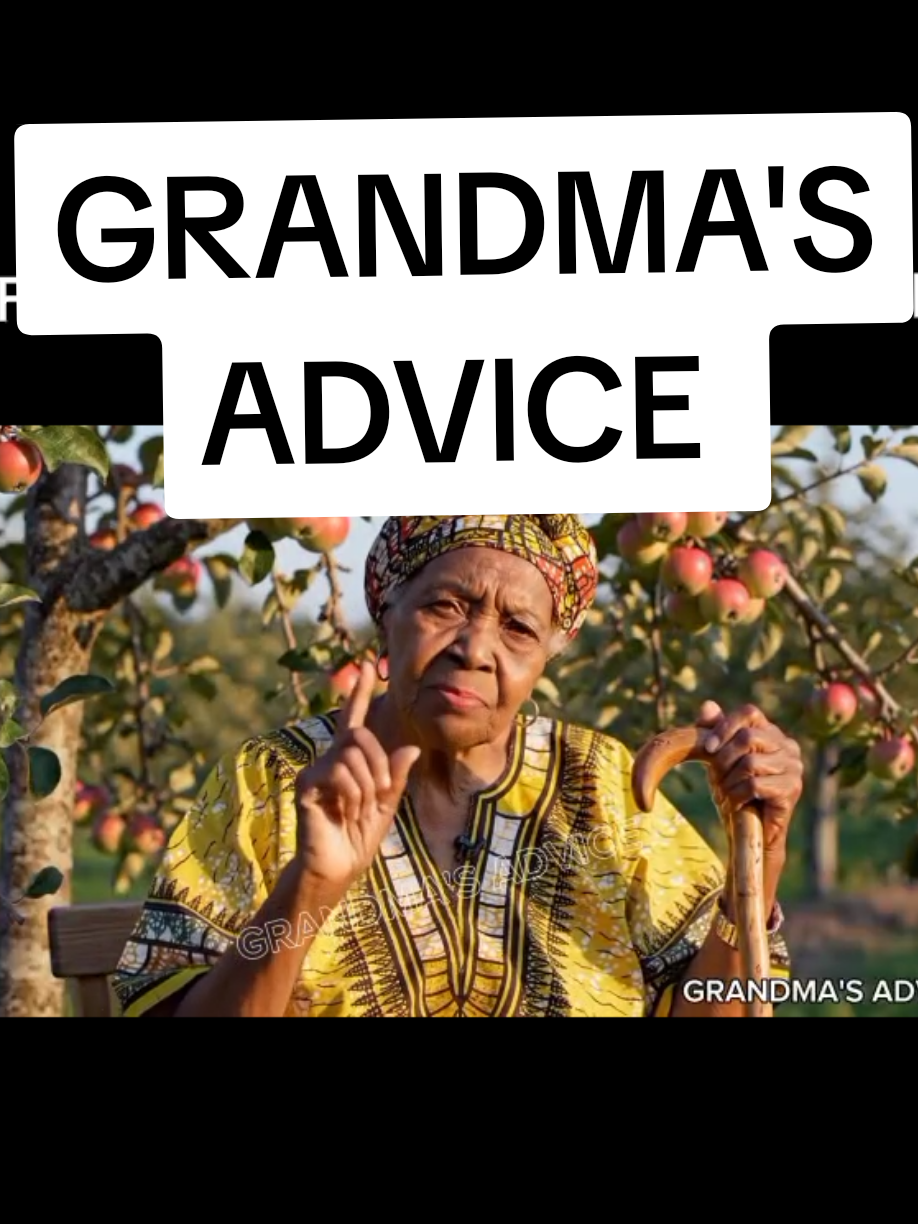 GRANDMA'S ADVICE. PAY ATTENTION TO KNOW YOUR REAL FRIENDS. #grandmasadvice #wordsofwisdom #lifelesson #realfriends #fakefriends 