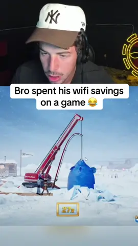 Bro spent his wifi savings on a game 😂