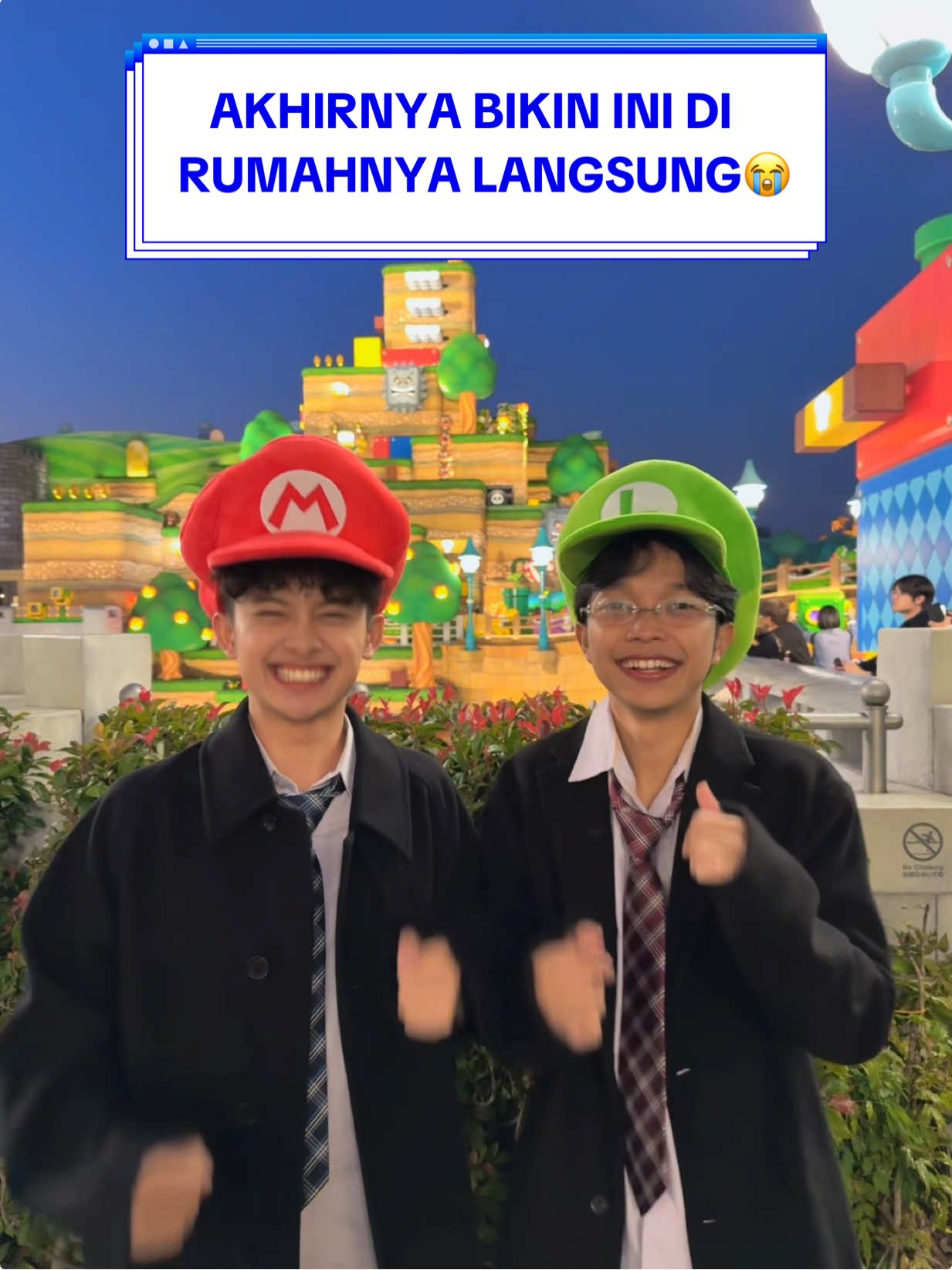 akhirnya bisa masuk dunia mario & luigi🥹