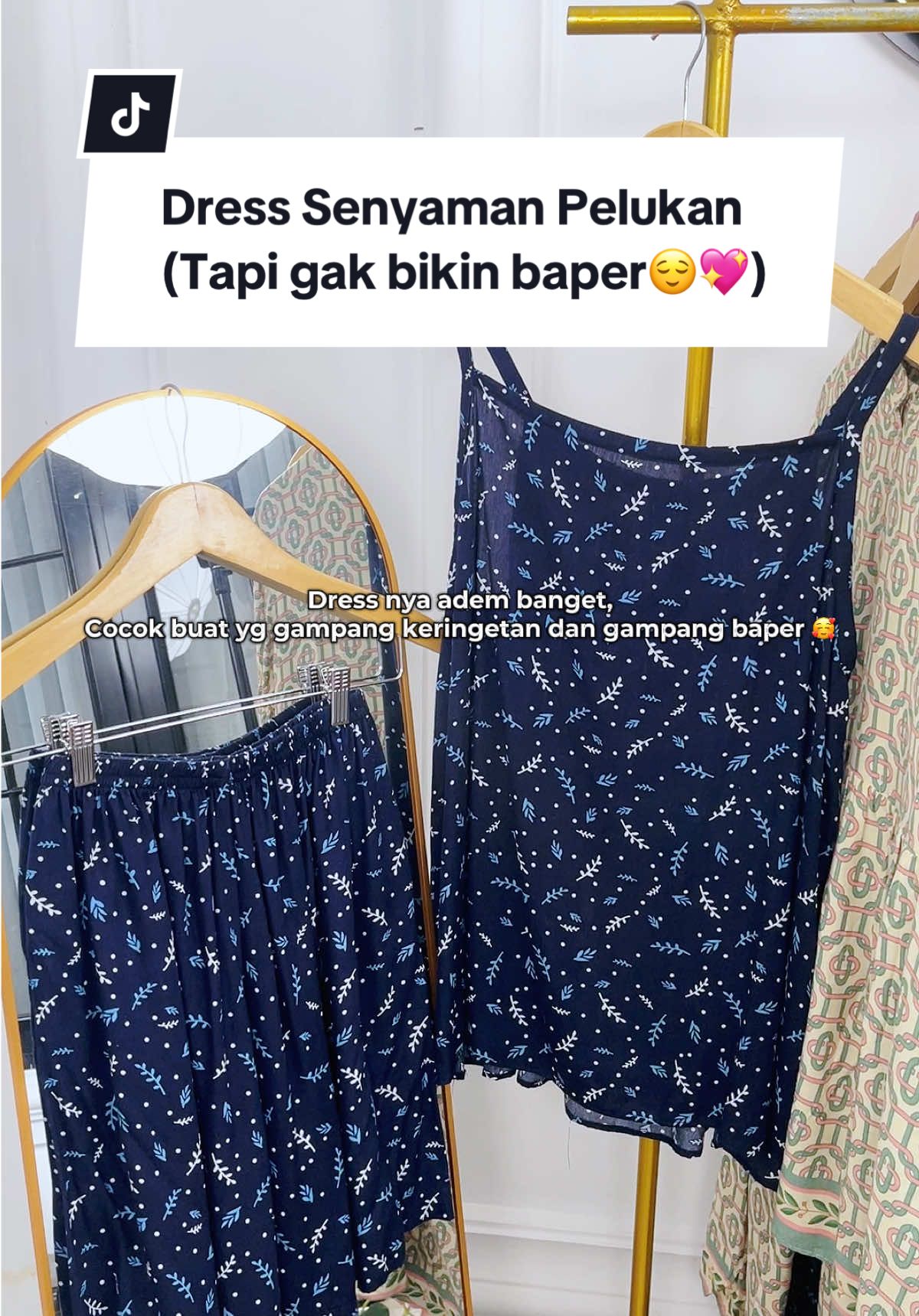 Yang pernah ngerasa nyaman tapi nggak jadi, sini pelukan bareng 🥲💙 #arkashacollection #dasterrayonpremium #onesetkekinian #pajamaset #onesetmurah 