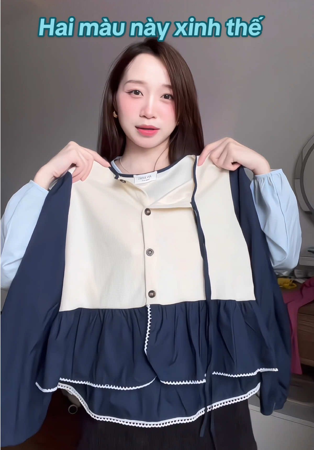 Mấy bà thích màu nào dị #diemxinhh #ao #aonu #aokieu 