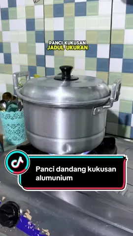 Panci dandang kukusan alumunium panas merata sudah ada tutupnya diameter 20cm sampai jumbo tersedia #promoguncang1111 #gajiansale #pancidandang #pancikukusan20cm 