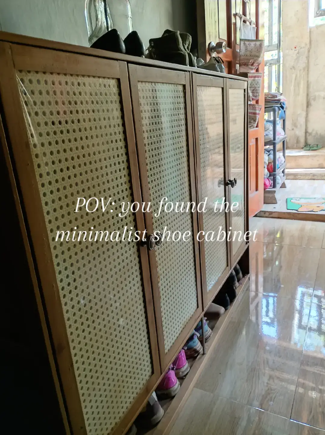 order in my showcase🧺