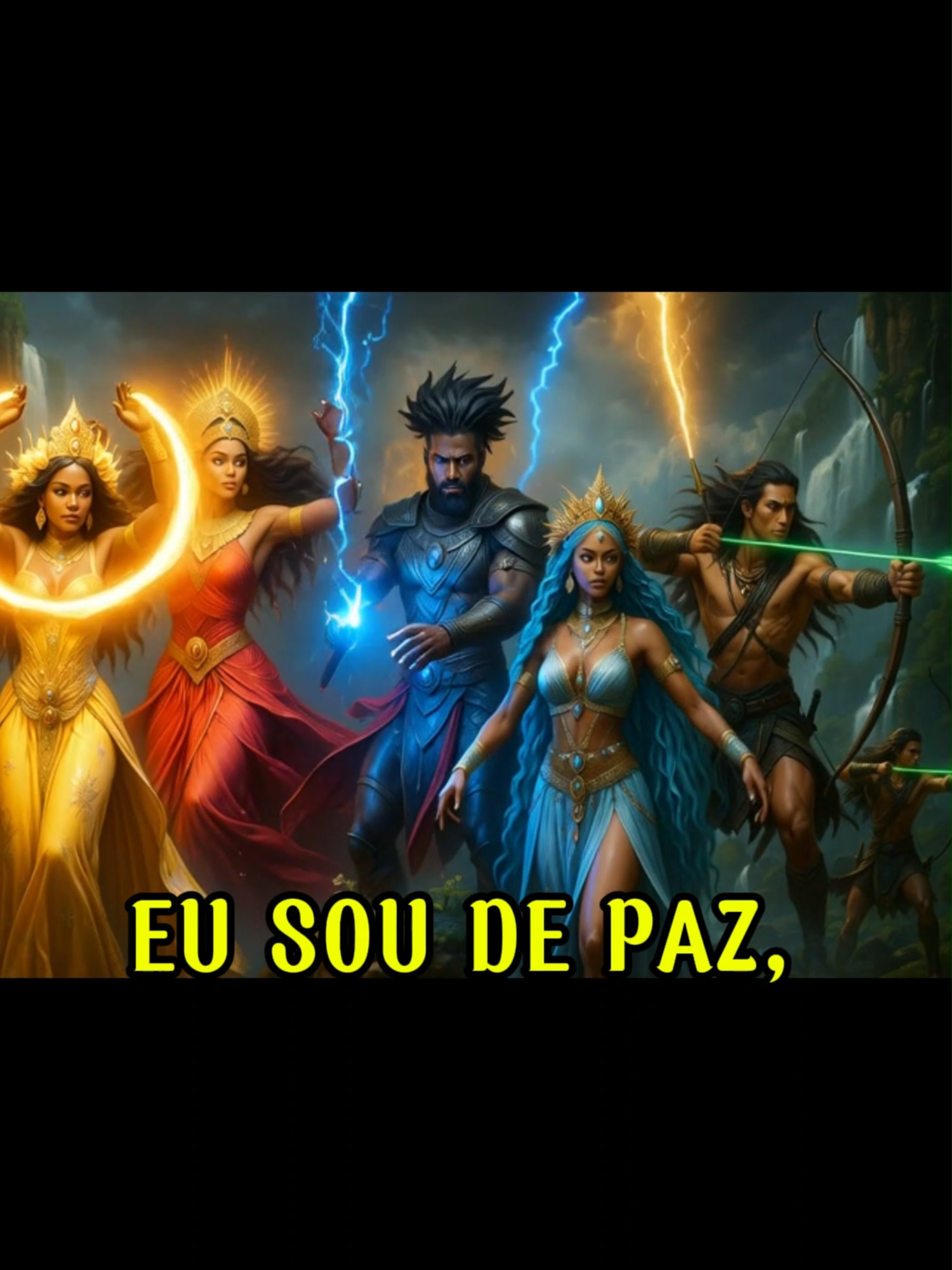 Hino Aos Orixás Pela Beleza dos Raios da Manhã Eu te Saúdo Mamãe Iansã #orixas #umbanda #pazeamor #nana #fyp #explore #pontosdeumbanda #axe #videosvirais #iemanja #iansa ##ogum #omolu