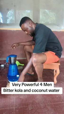very powerful for Men, bitter kola and coconut water#creatorsearchinsight #spirituality #bitterkola#herbal #fyp 