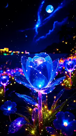 BlueFlowers✨青色の花🎵 #wallpaper #壁紙 #癒し  #anime #flower 