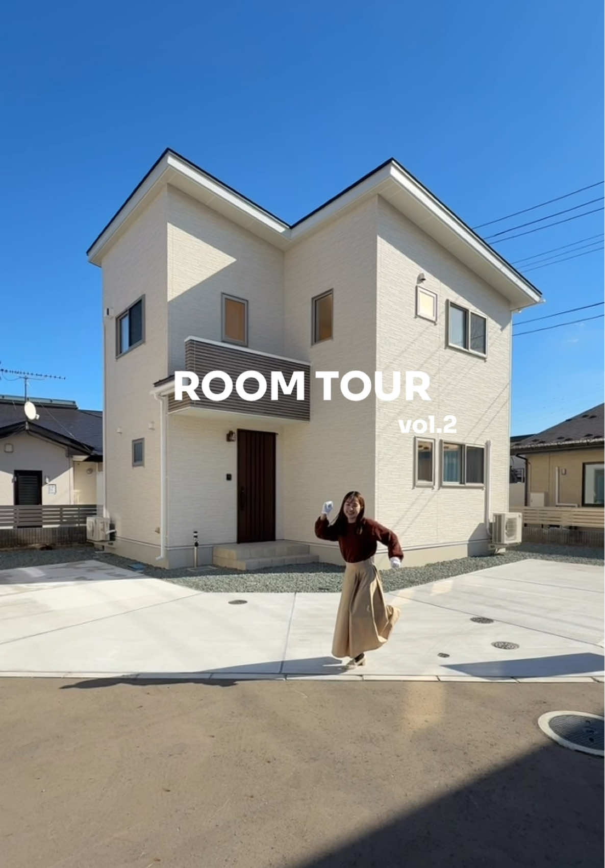 ナチュラルモダンな24坪のお家をルームツアー！🍂 📍岩手県盛岡市 １階はvol.1でご紹介してます♩ #justhousing #RoomTour #岩手 #盛岡 #建売 